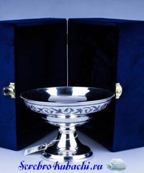 фруктовница серебро кубачи