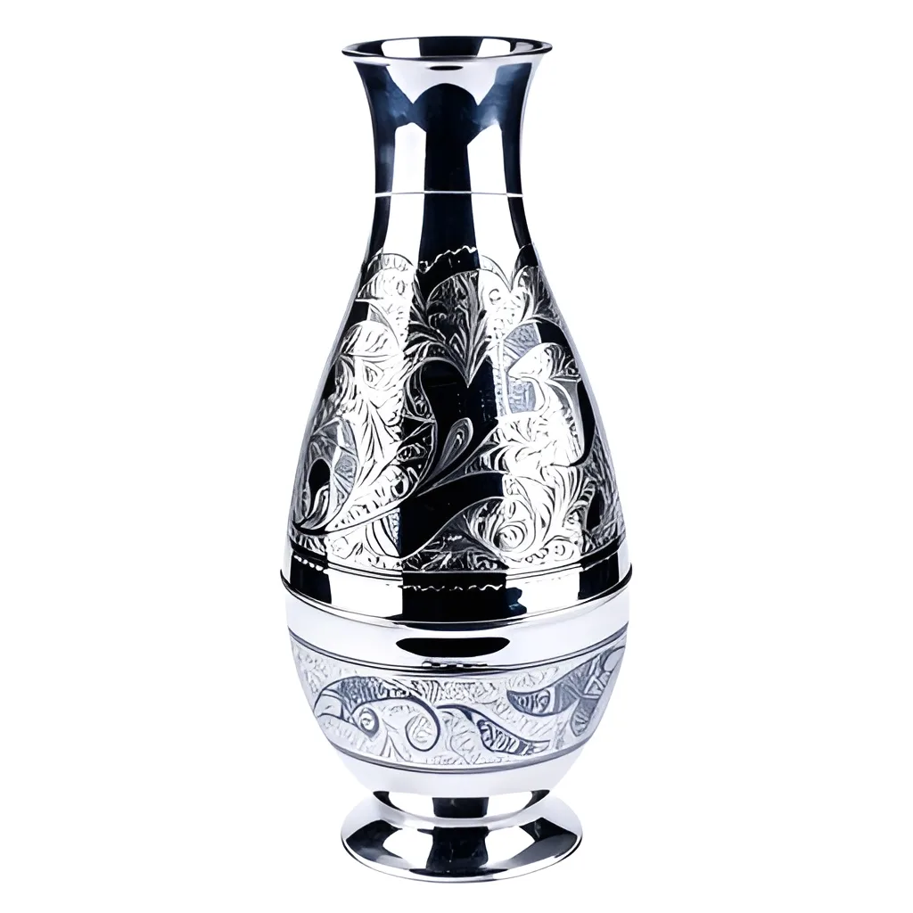 ваза серебряная