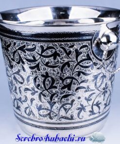 Серебряное ведро для шампанского 16 серебряное ведро для шампанского