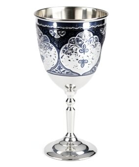 винный бокал серебро