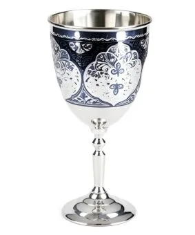 винный бокал серебро