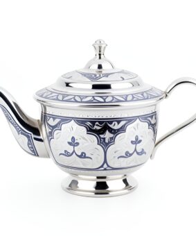 заварочный чайник серебряный