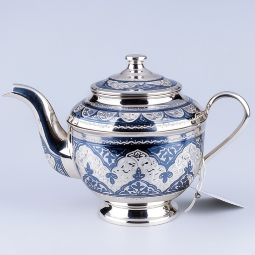Серебряные чайники