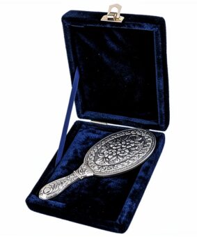 Серебряное зеркало 5 зеркало сереебряное в футляре