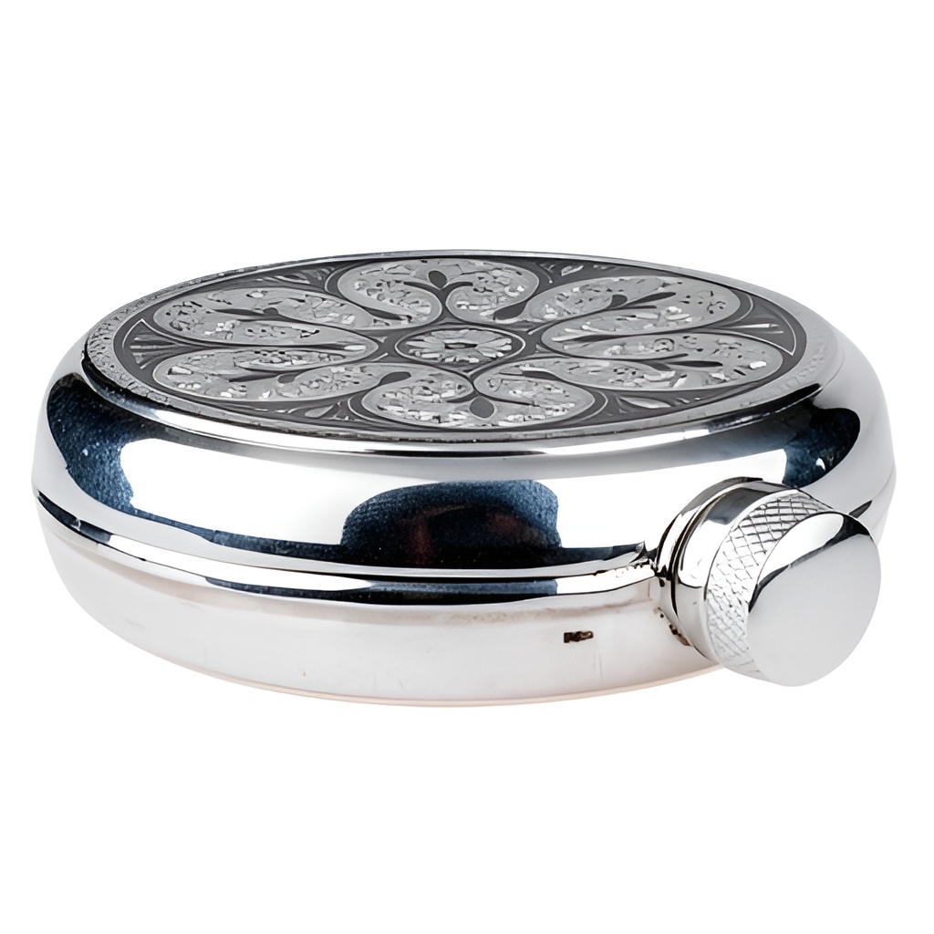 Женская серебряная фляжка 2 Женская серебряная фляжка